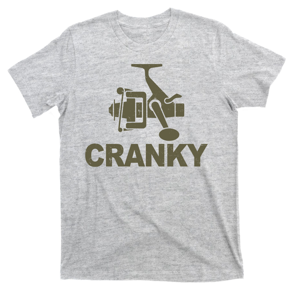 Crankbait Fishing Lure Cranky Funny Fishing Gift T-Shirt