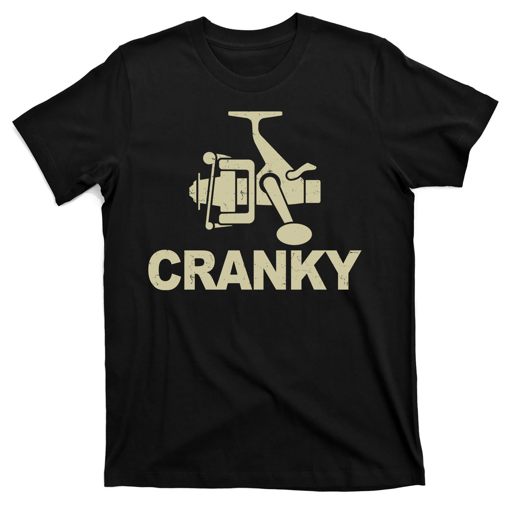 Crankbait Fishing Lure Cranky Funny Fishing Gift T-Shirt