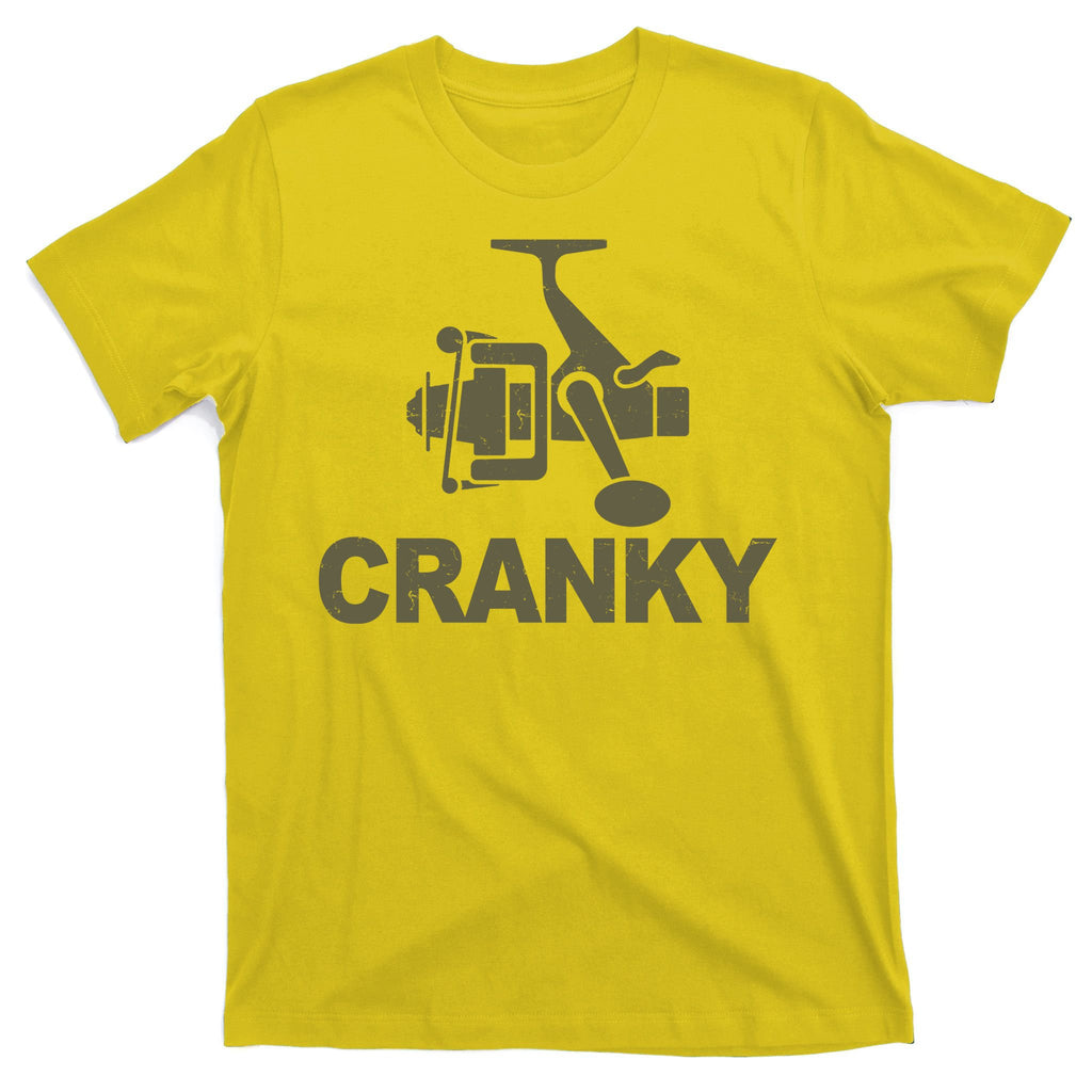 Crankbait Fishing Lure Cranky Funny Fishing Gift T-Shirt