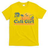 Cali Girl California Beach Summer Vacation Vintage 70s Retro T-Shirt