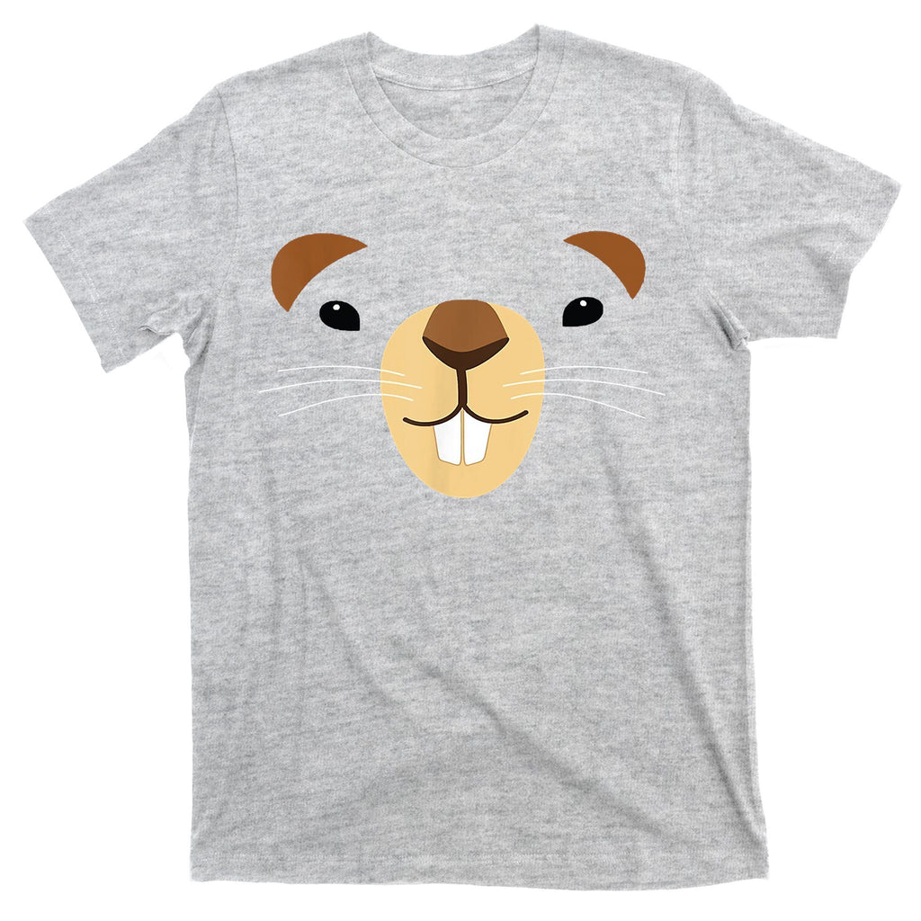 Cute Groundhog Face T-Shirt