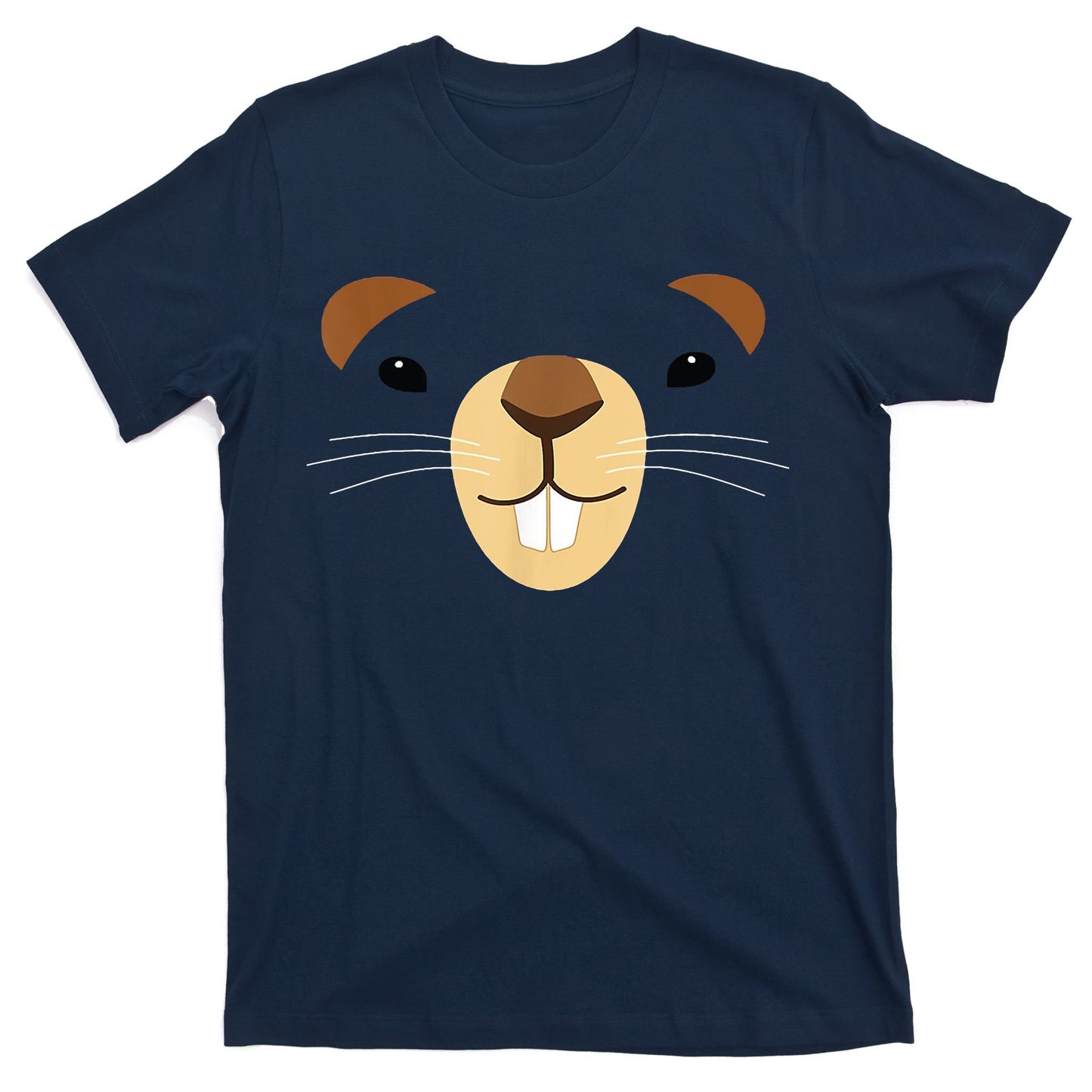 Cute Groundhog Face T-Shirt