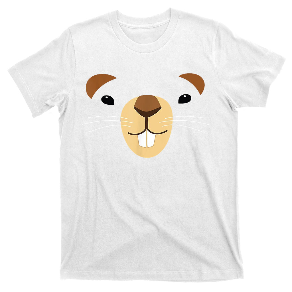 Cute Groundhog Face T-Shirt