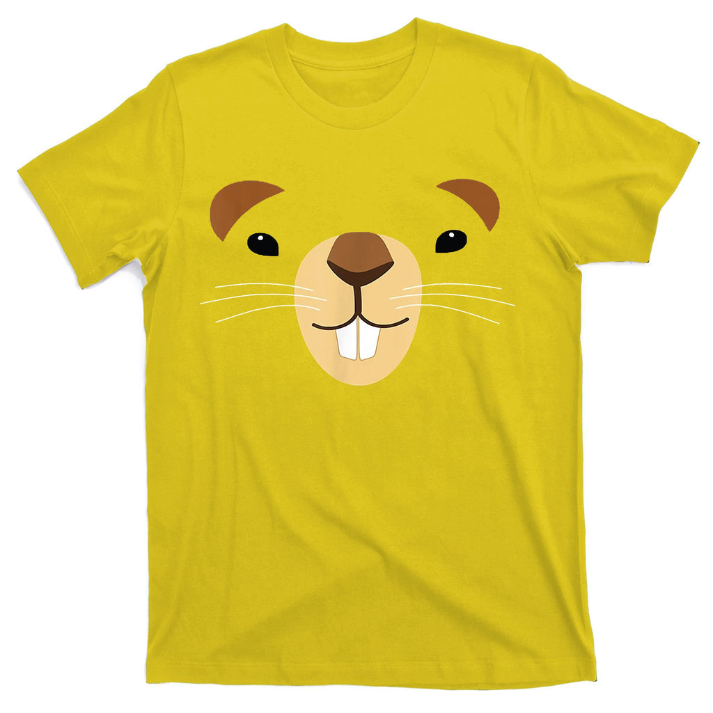 Cute Groundhog Face T-Shirt