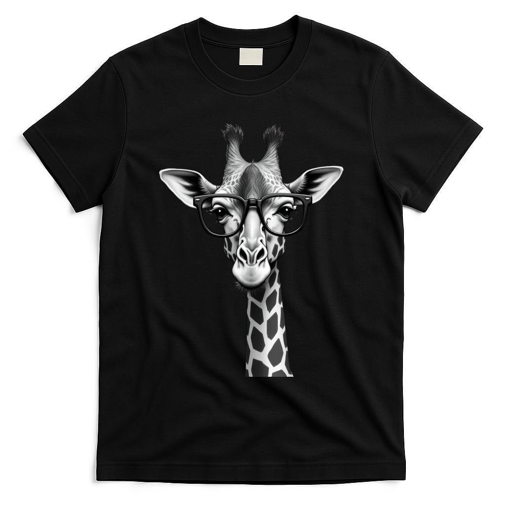Cute Giraffe Graphic Casual Summer Funny Cool Animal Lover T-Shirt