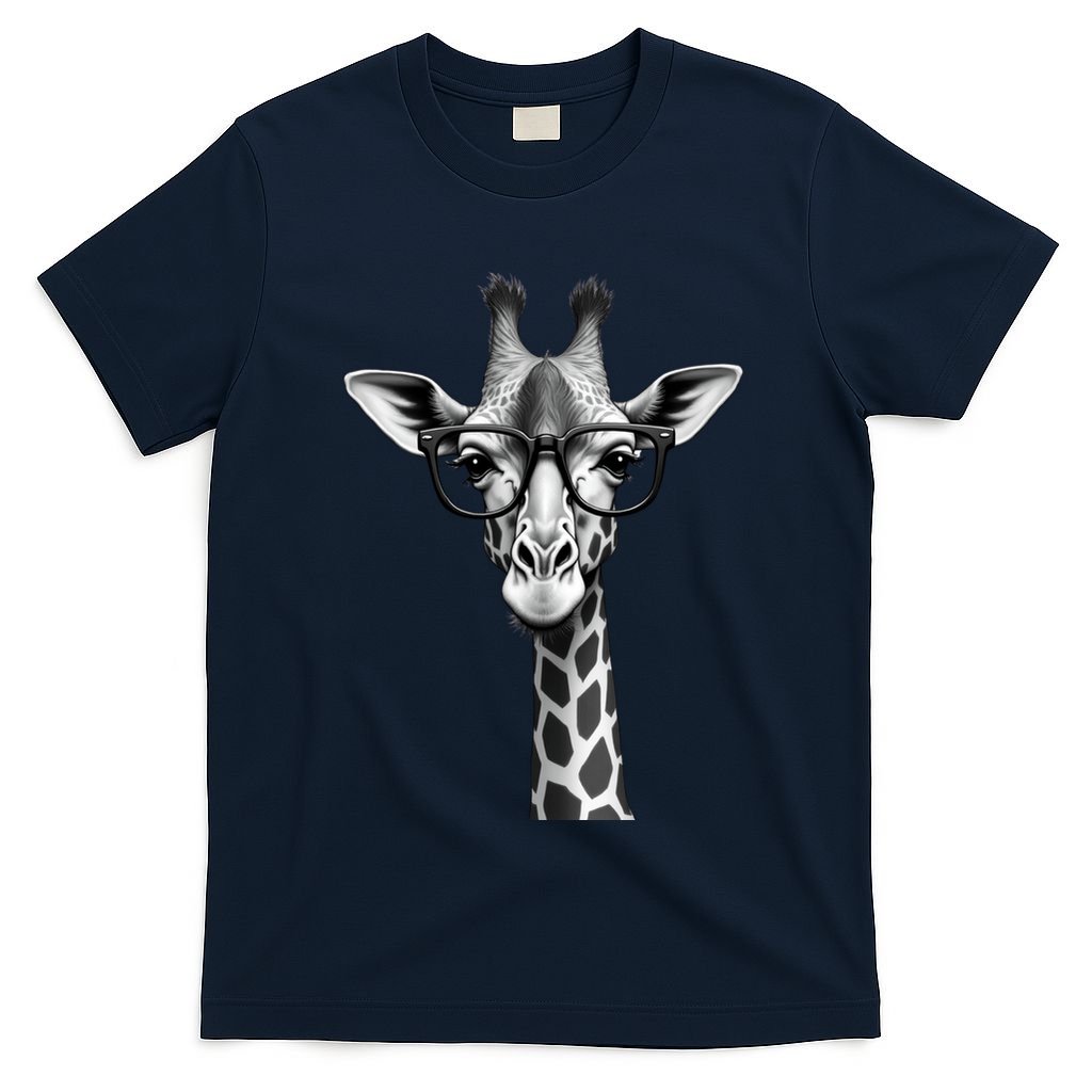 Cute Giraffe Graphic Casual Summer Funny Cool Animal Lover T-Shirt