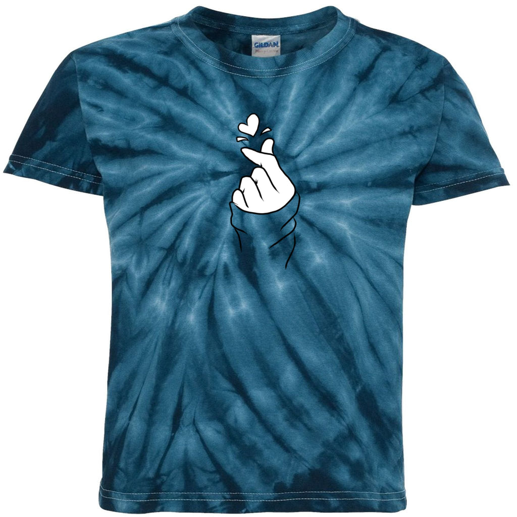 Cute Heart~ Kids Tie-Dye T-Shirt