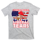 Cheers Beers Liberal Tears Pro Trump T-Shirt