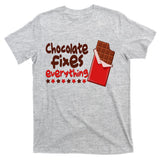 Chocolate Fixes Everything Chocolate Candy Bar T-Shirt