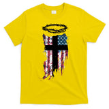 Christian Patriotic USA Flag T-Shirt