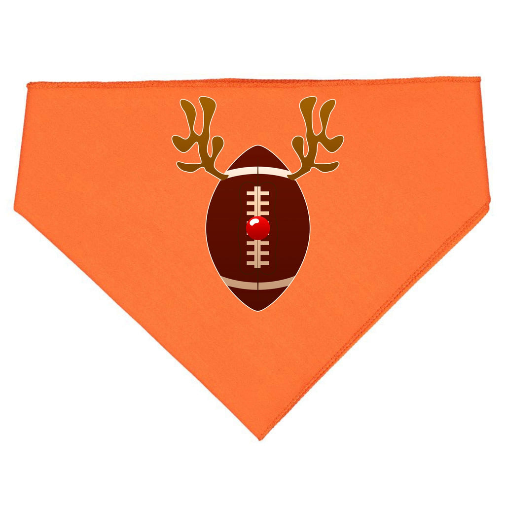 Christmas Football Reindeer  USA-Made Doggie Bandana
