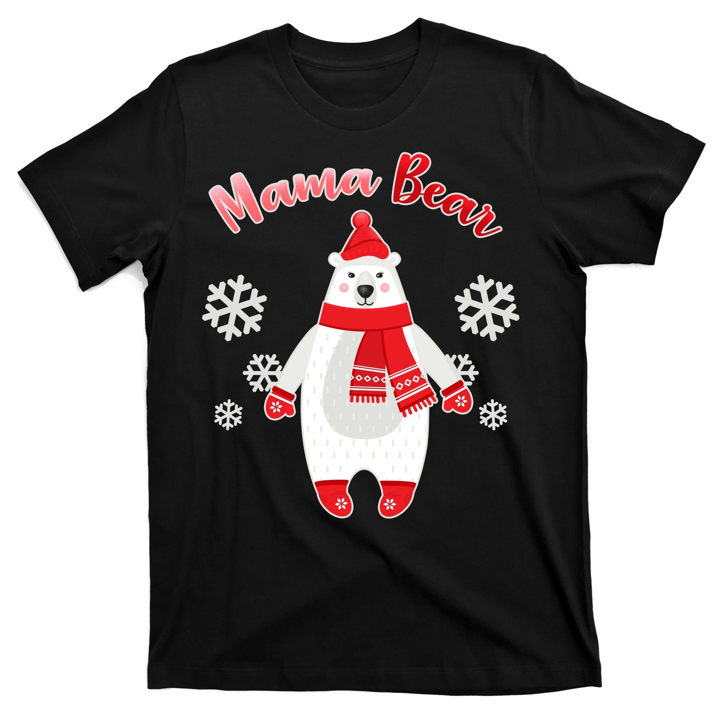 Christmas Mama Bear T-Shirt