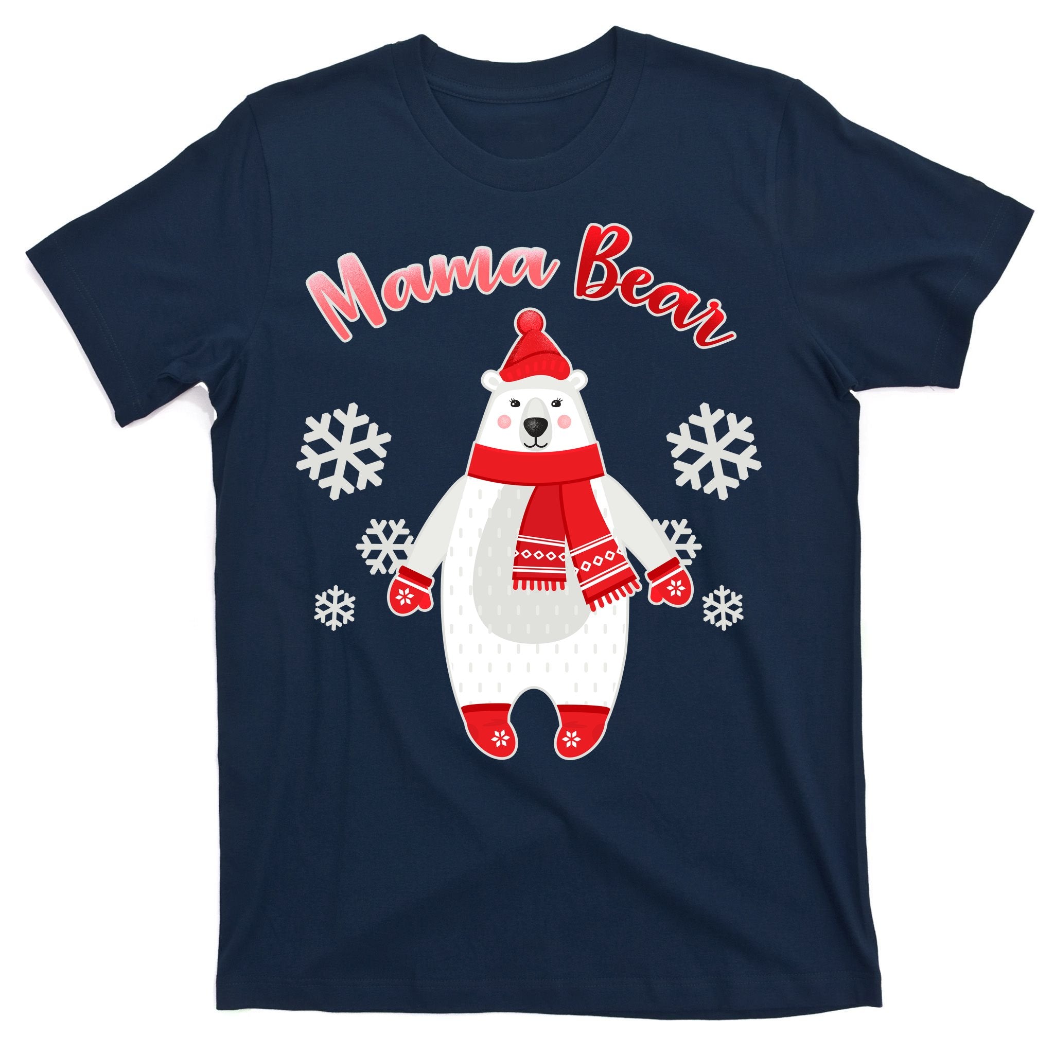Christmas Mama Bear T-Shirt