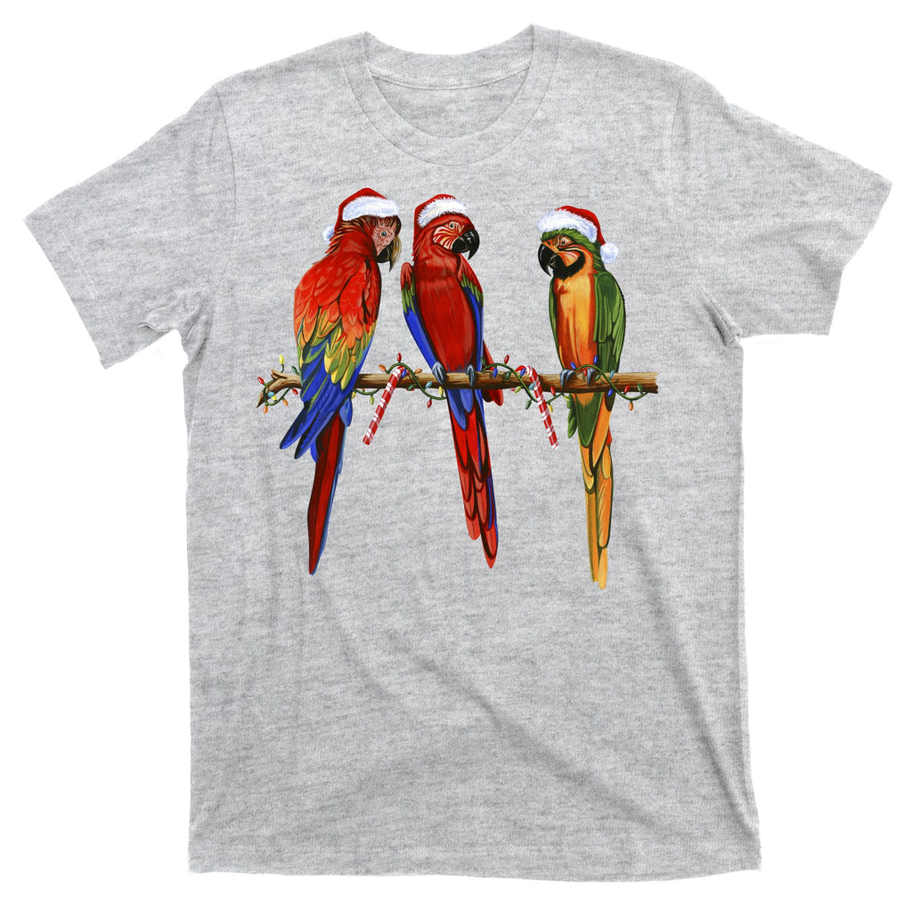 Christmas Parrots T-Shirt