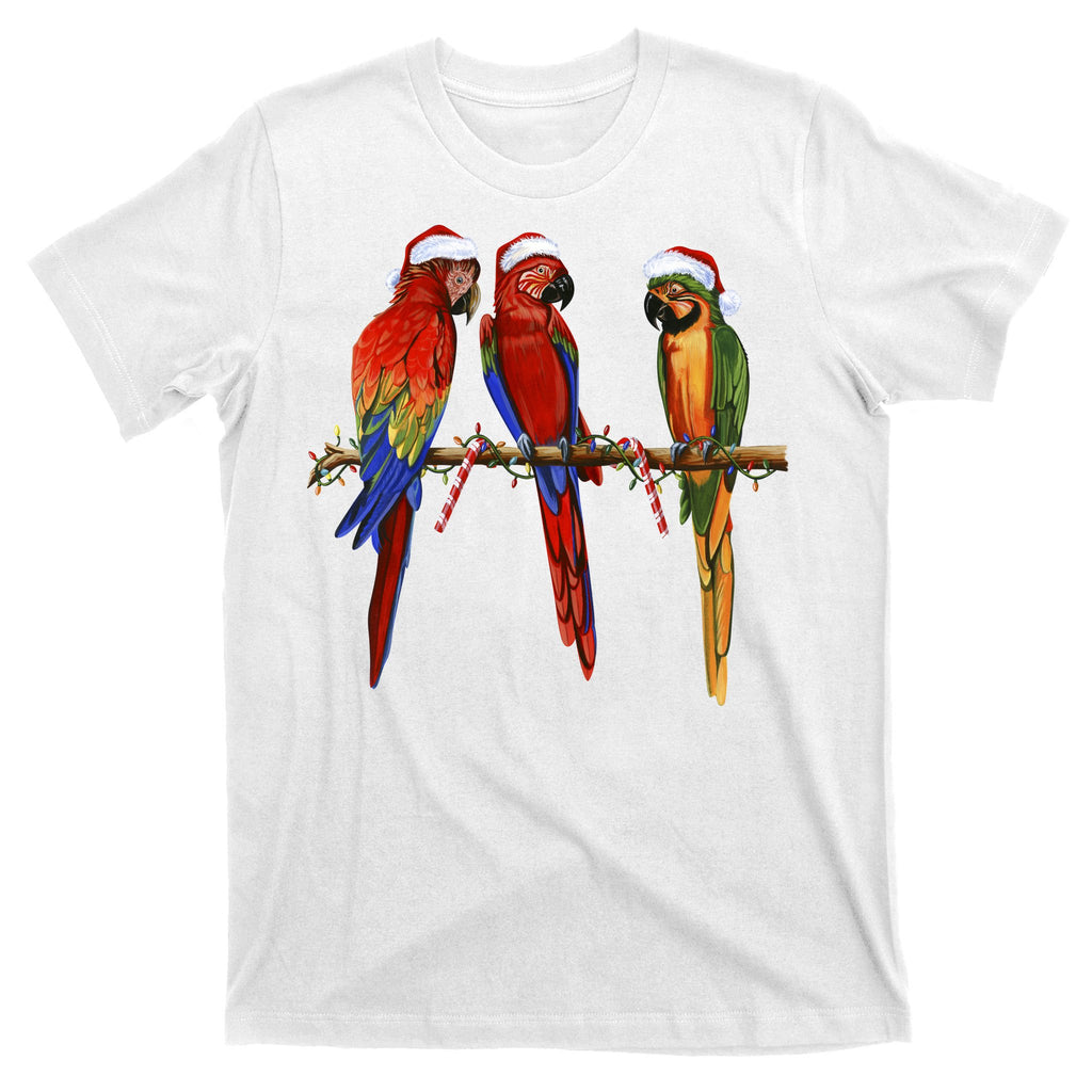 Christmas Parrots T-Shirt