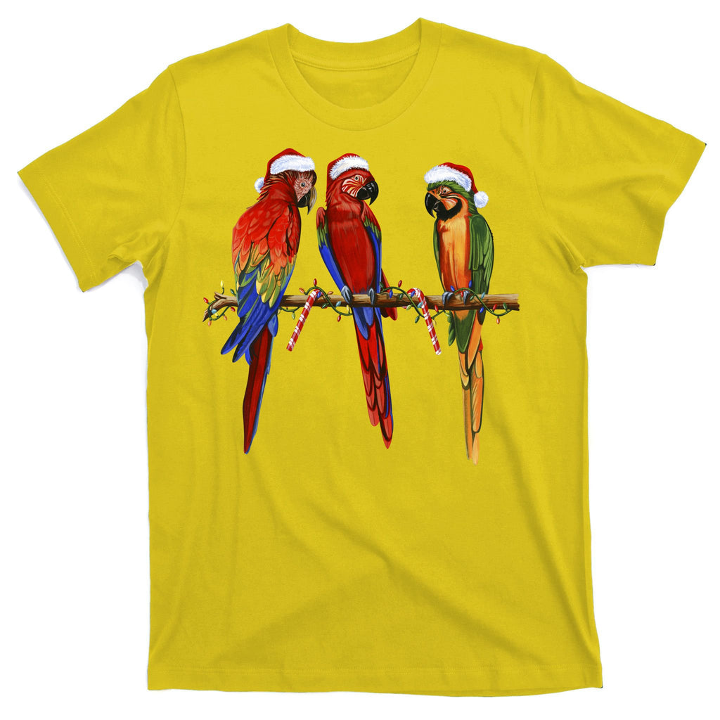 Christmas Parrots T-Shirt