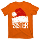 Christmas Santa Hat Sister T-Shirt
