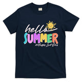 Cute Hello Summer #Happy Last Day T-Shirt