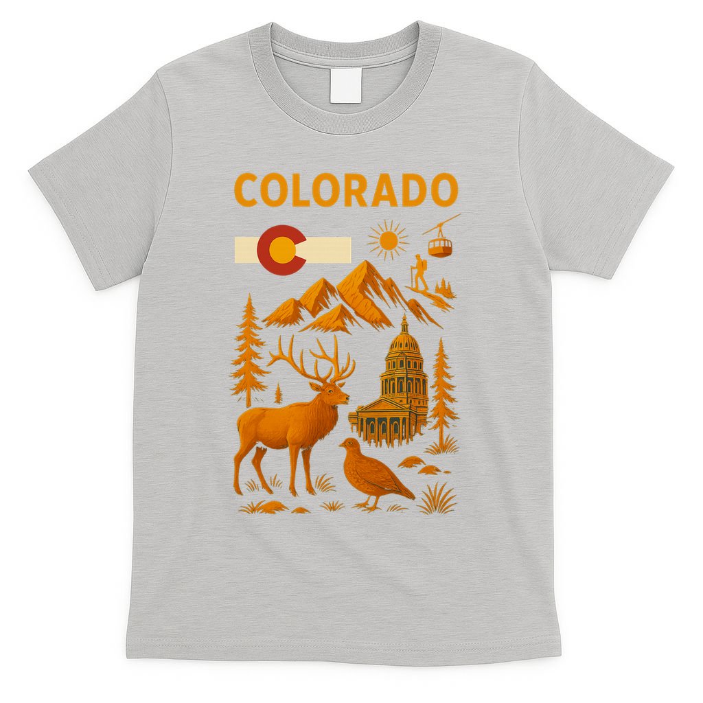 Colorado Iconic Collage T-Shirt