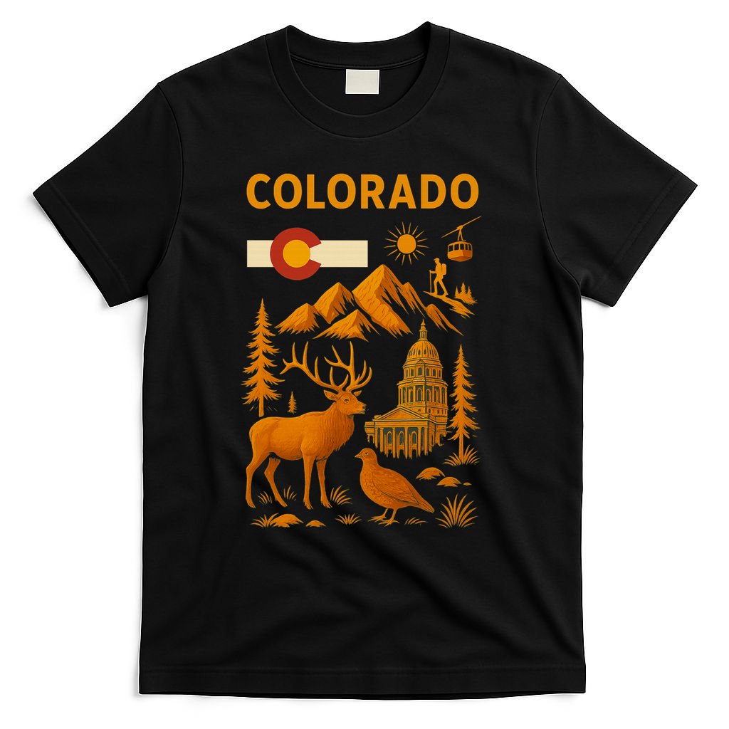 Colorado Iconic Collage T-Shirt