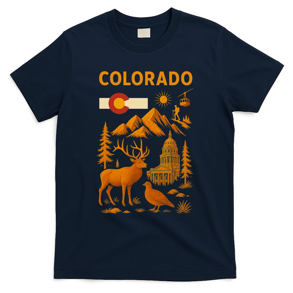 Colorado Iconic Collage T-Shirt