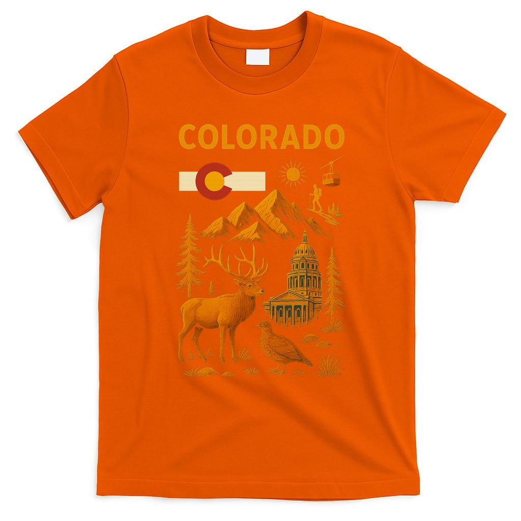 Colorado Iconic Collage T-Shirt