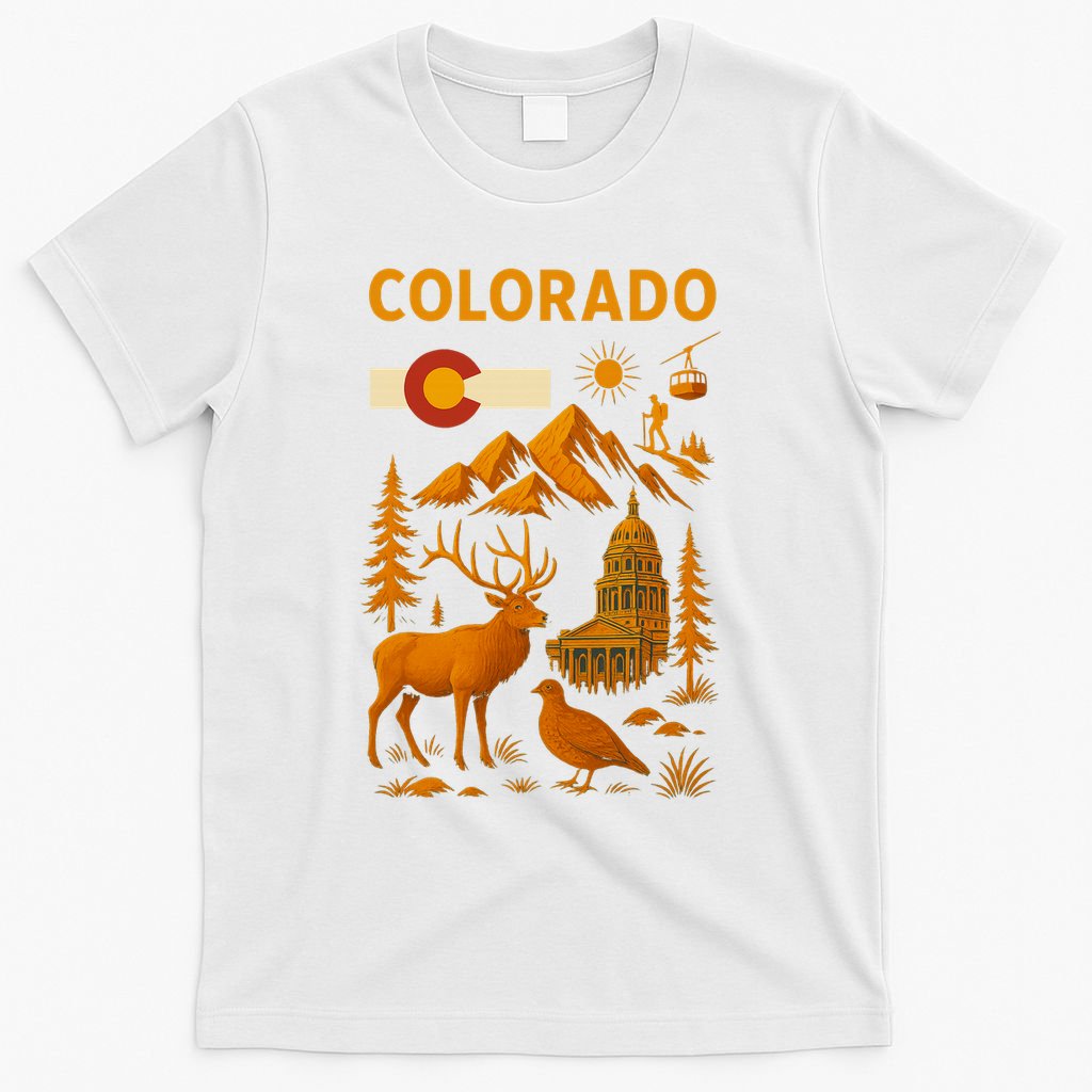 Colorado Iconic Collage T-Shirt