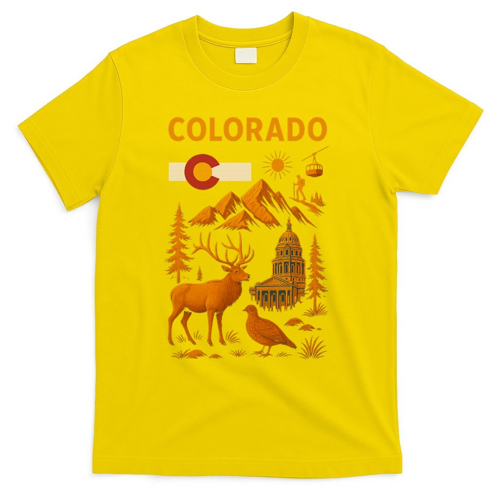 Colorado Iconic Collage T-Shirt