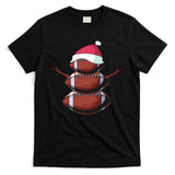 Christmas In July Summer Football Snow Gift T-Shirt