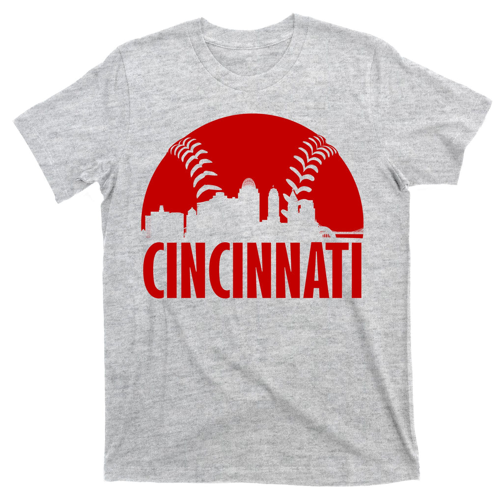 Cincinnati Baseball Skyline T-Shirt