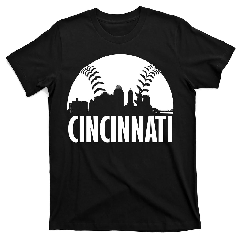 Cincinnati Baseball Skyline T-Shirt