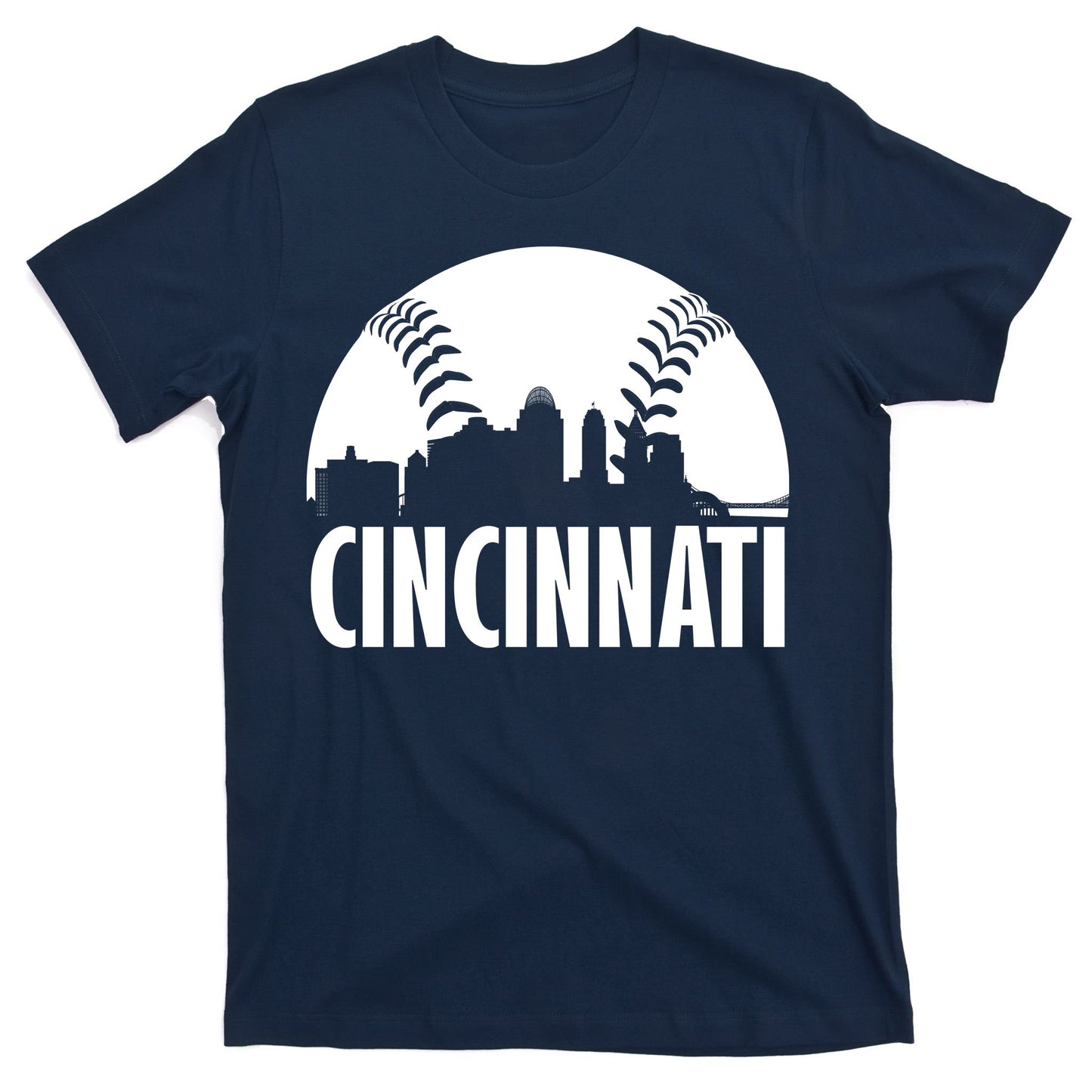 Cincinnati Baseball Skyline T-Shirt