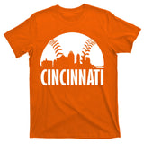Cincinnati Baseball Skyline T-Shirt