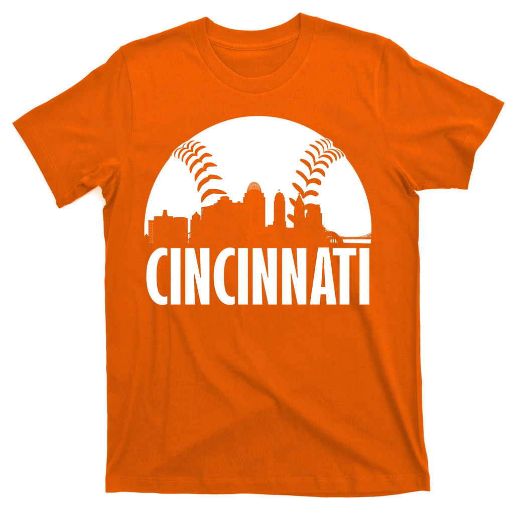 Cincinnati Baseball Skyline T-Shirt