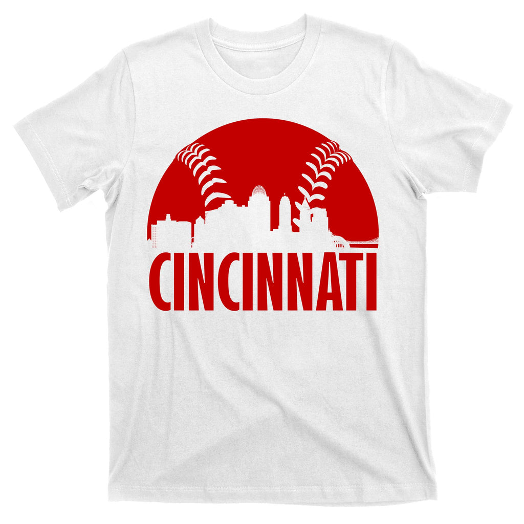 Cincinnati Baseball Skyline T-Shirt