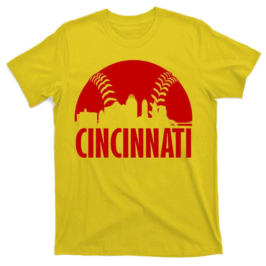 Cincinnati Baseball Skyline T-Shirt