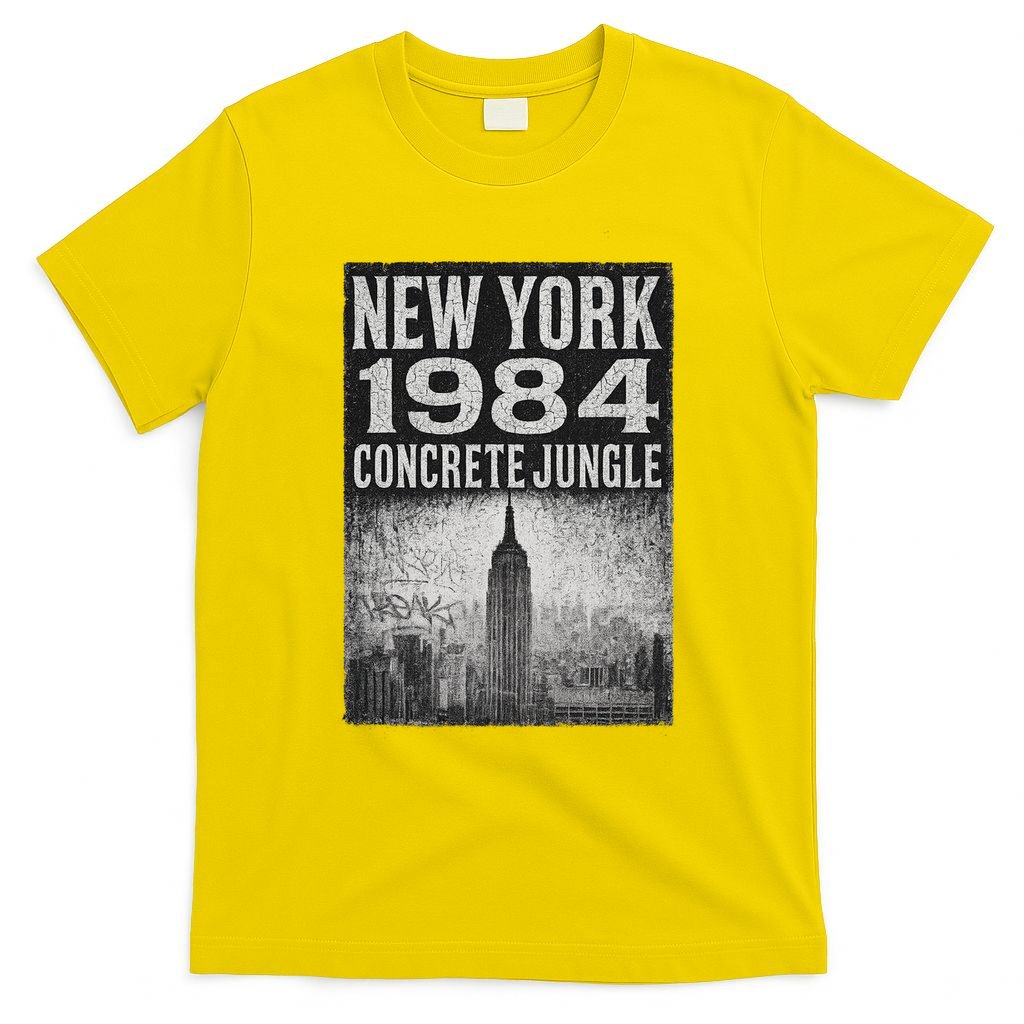 Concrete Jungle 1984 New York T-Shirt
