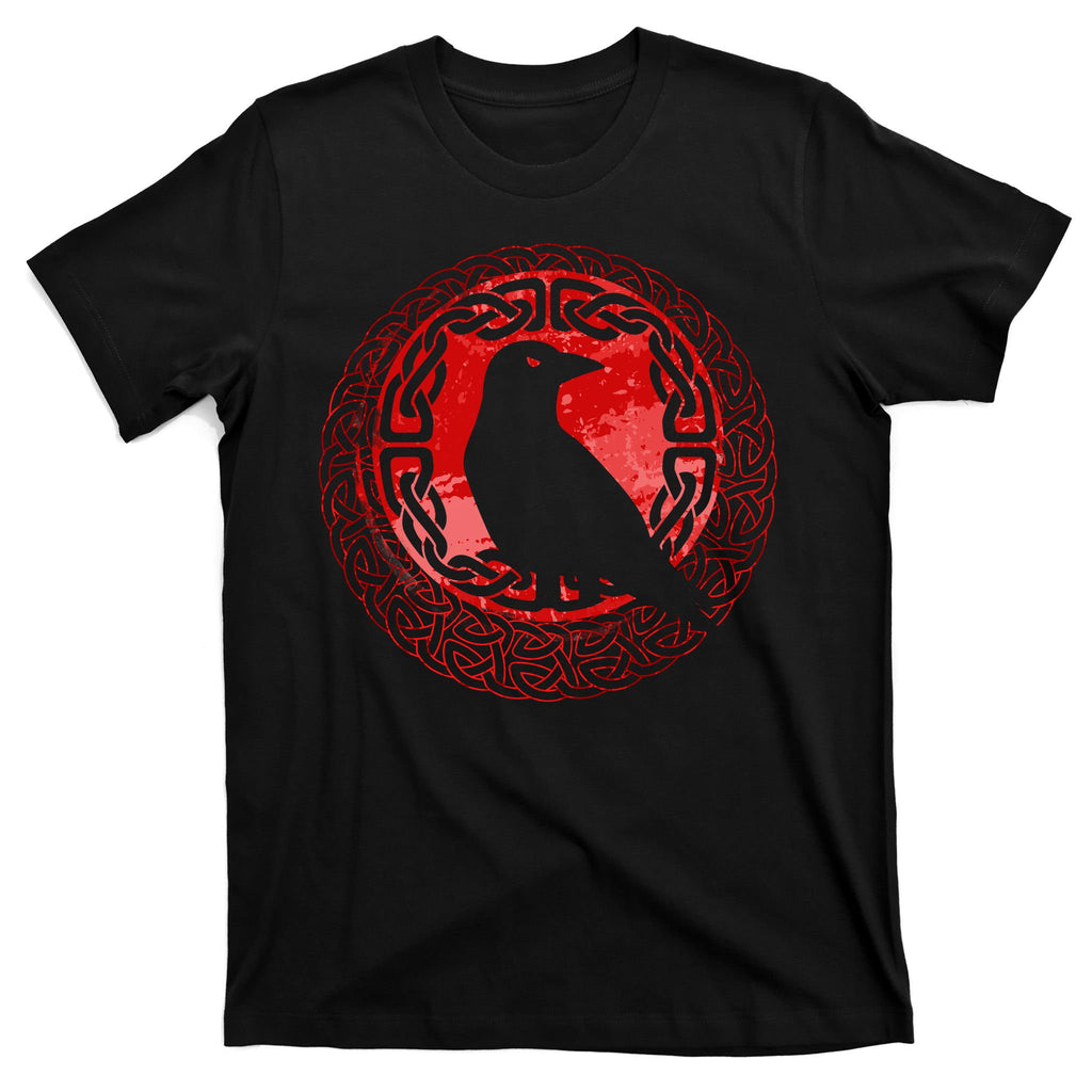 Celtic Knot Raven Crow T-Shirt