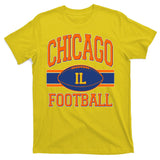 Classic Chicago IL Football Fan Logo T-Shirt