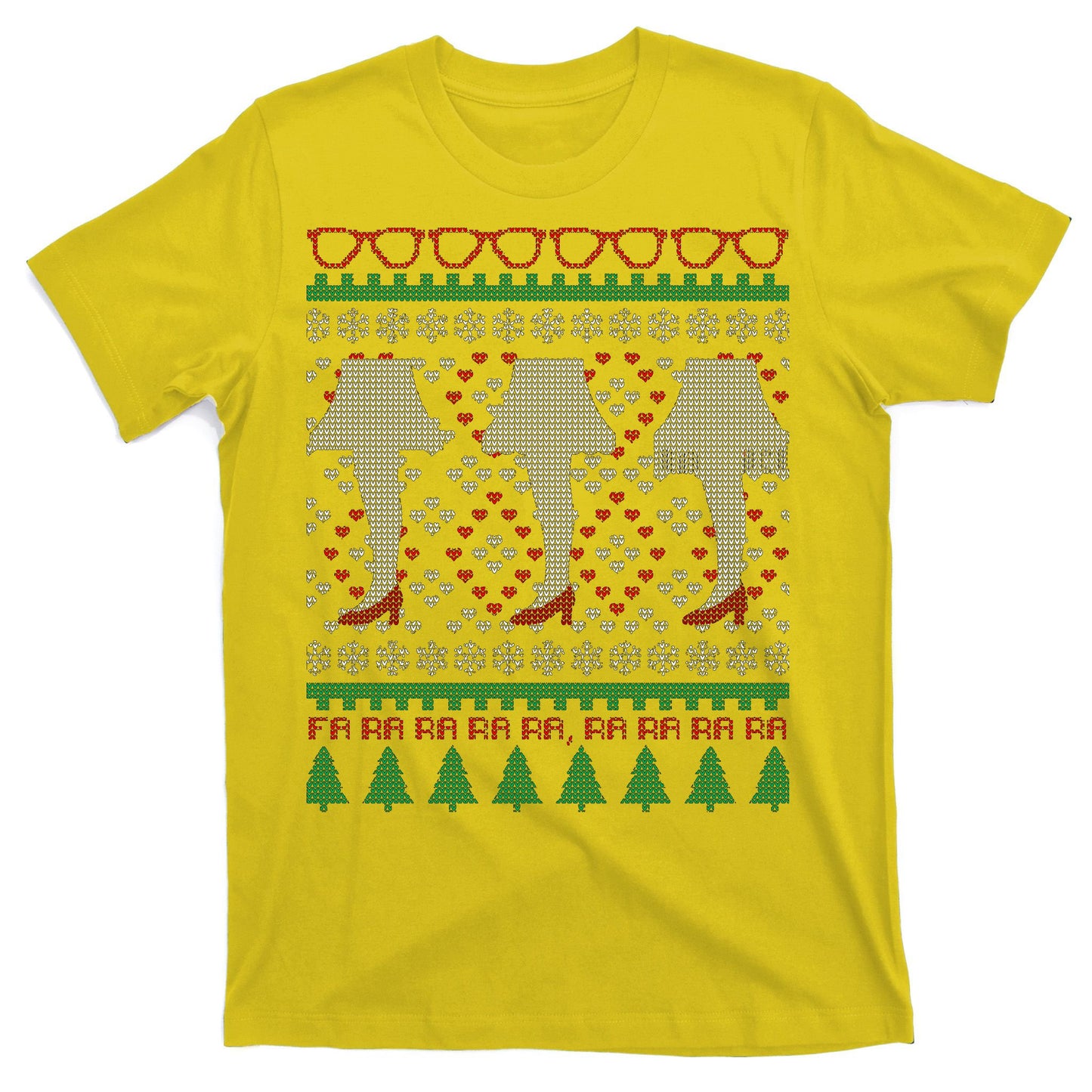 Classic Leg Lamp Funny Ugly Christmas T-Shirt