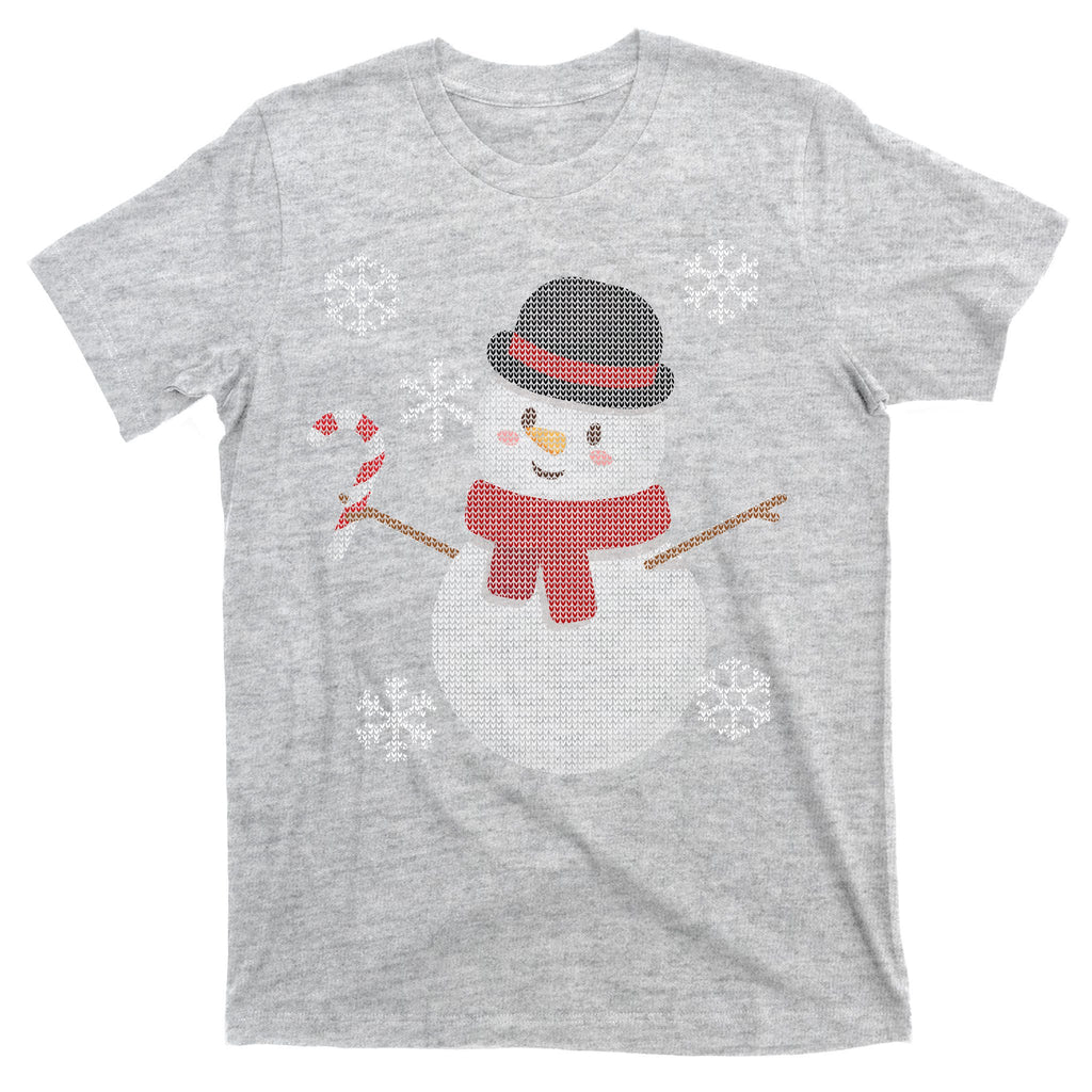 Classic Snowman Ugly Christmas T-Shirt