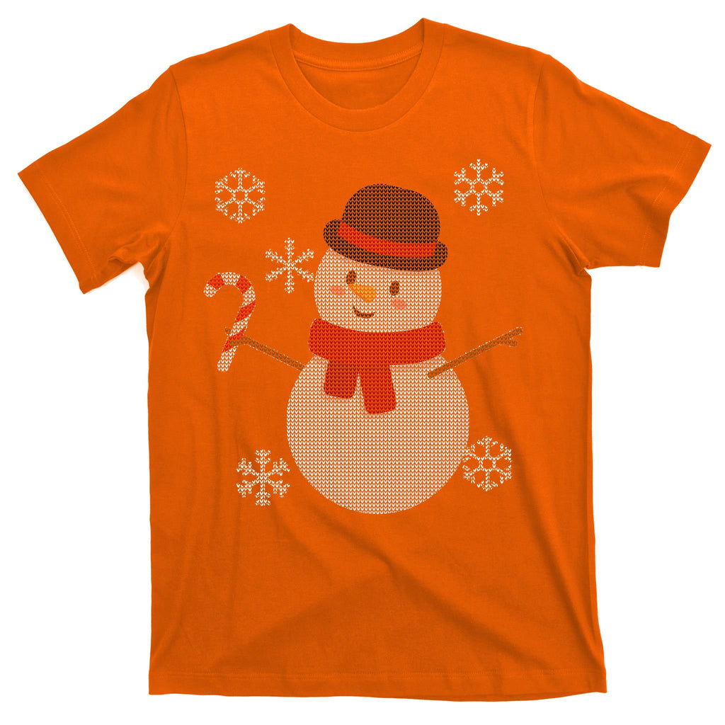 Classic Snowman Ugly Christmas T-Shirt