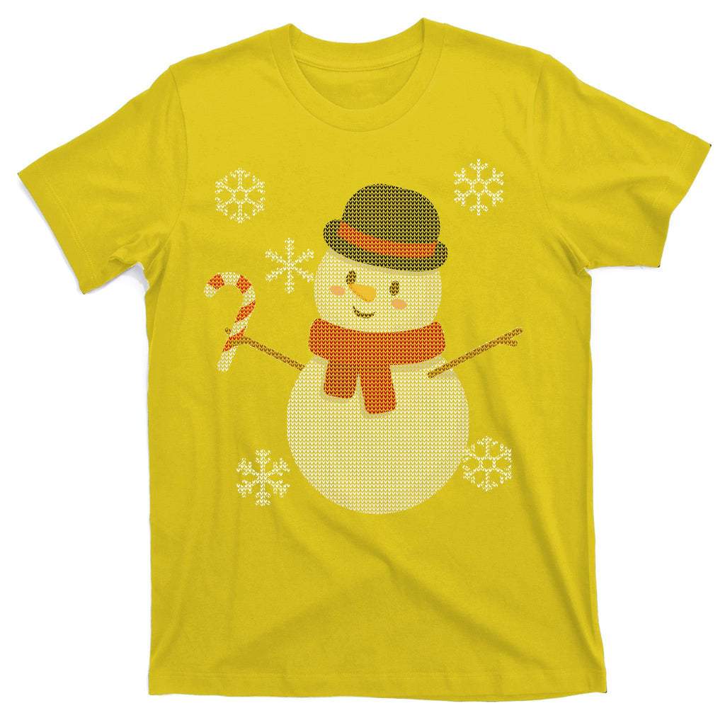 Classic Snowman Ugly Christmas T-Shirt