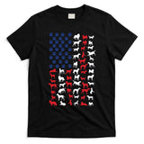 Dog Flag Usa T-Shirt