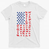 Dog Flag Usa T-Shirt