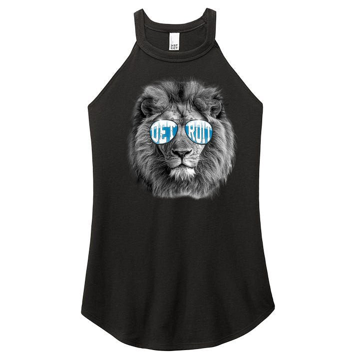 Cool Lions Football Sports Fan Women's Perfect Tri Rocker Tank