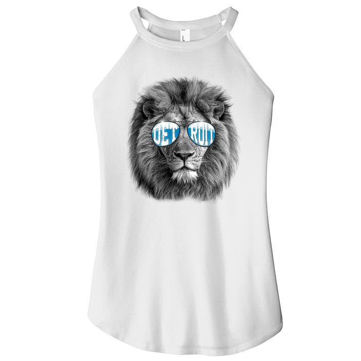 Cool Lions Football Sports Fan Women's Perfect Tri Rocker Tank
