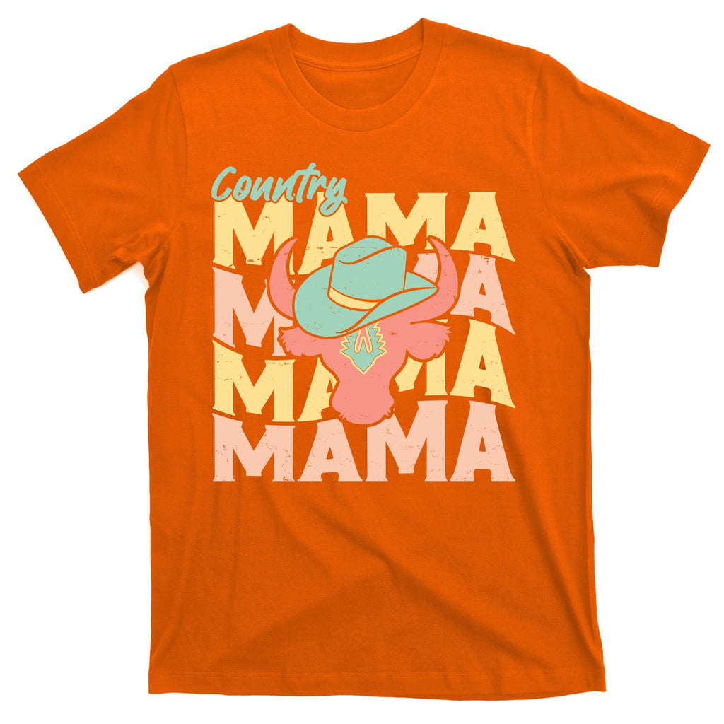 Country Mama Cowgirl Cute Mom Gift T-Shirt