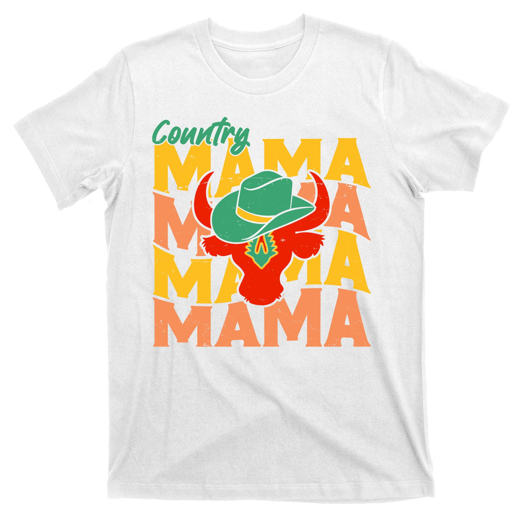 Country Mama Cowgirl Cute Mom Gift T-Shirt