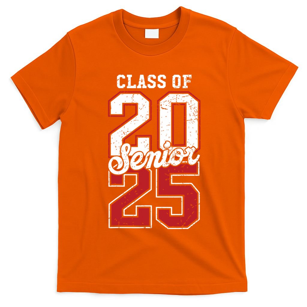 Class Of 2025 Senior 2025 Back To School 2025 Graduation 25 T-Shirt